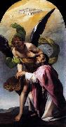 Cano, Alonso Saint John the Evangelist-s Vision of Jerusalem oil